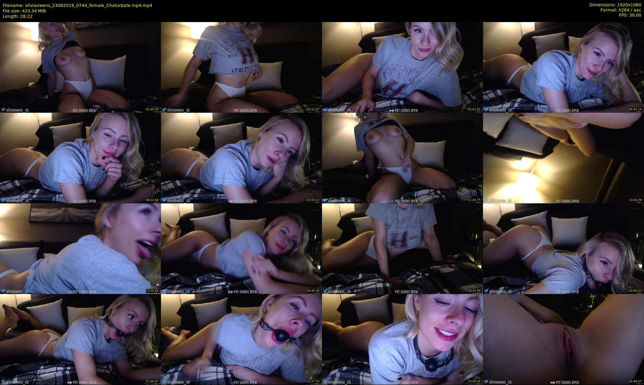 oliviaowens — 29 minute Chaturbate female cam show recording, 1080p, Aug 23, 2019