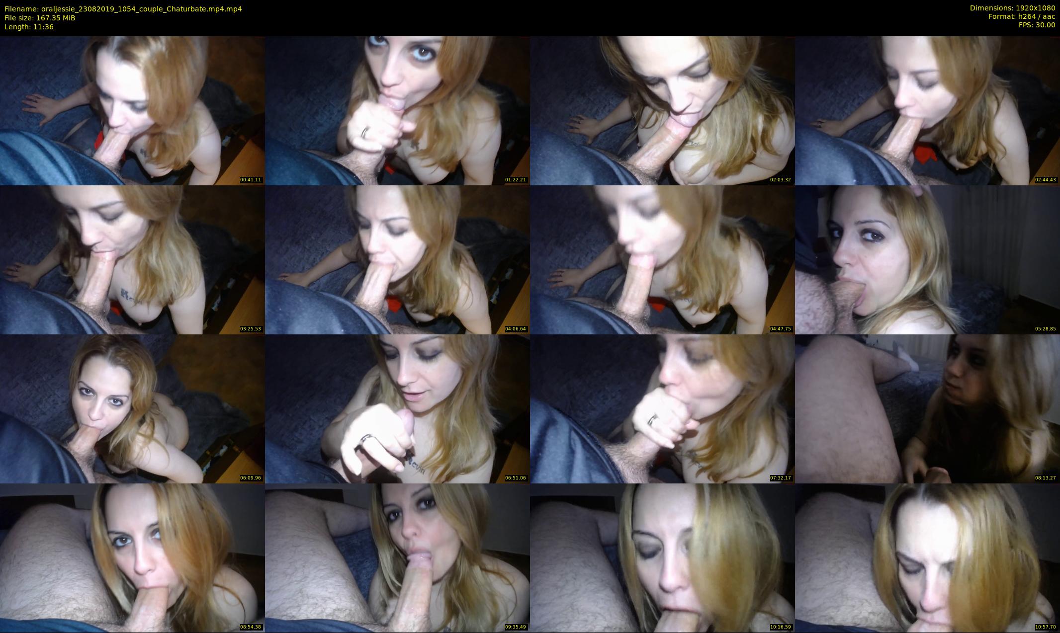 oraljessie — 12 minute Chaturbate couple cam show recording, 1080p, Aug 23, 2019