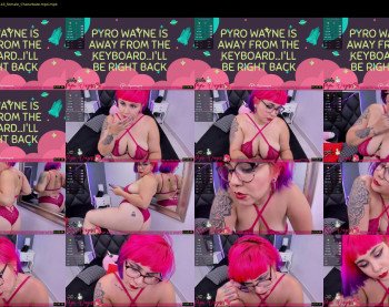 pyrowayne — 20 minute Chaturbate female cam show recording, 720p, Aug 24, 2019