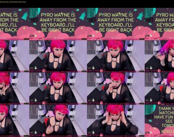 pyrowayne — 18 minute Chaturbate female cam show recording, 720p, Aug 24, 2019