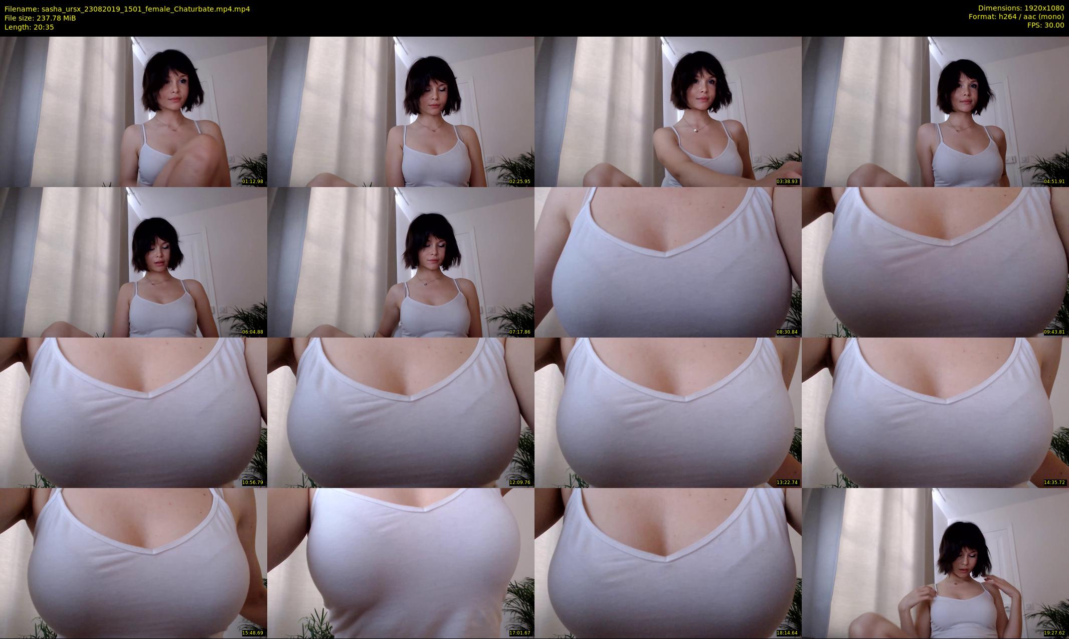 sasha_ursx — 21 minute Chaturbate female cam show recording, 1080p, Aug 23, 2019