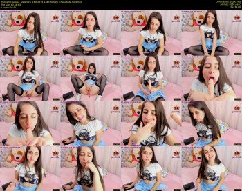 sophia_alejandra — 8 minute Chaturbate female cam show recording, 720p, Aug 23, 2019