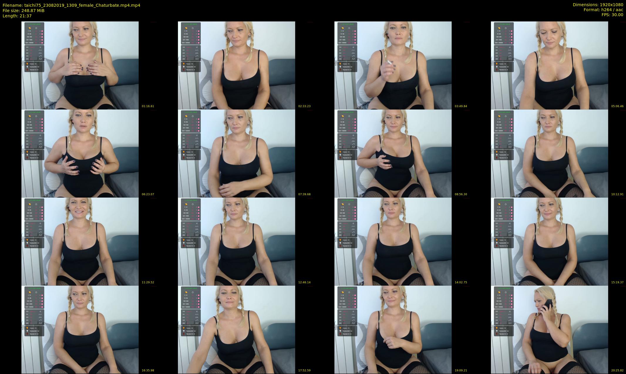 taichi75 — 22 minute Chaturbate female cam show recording, 1080p, Aug 23, 2019