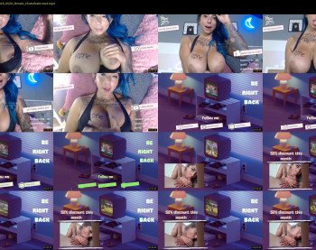 tattoo_ninja_kitty — 73 minute Chaturbate female cam show recording, 720p, Aug 24, 2019