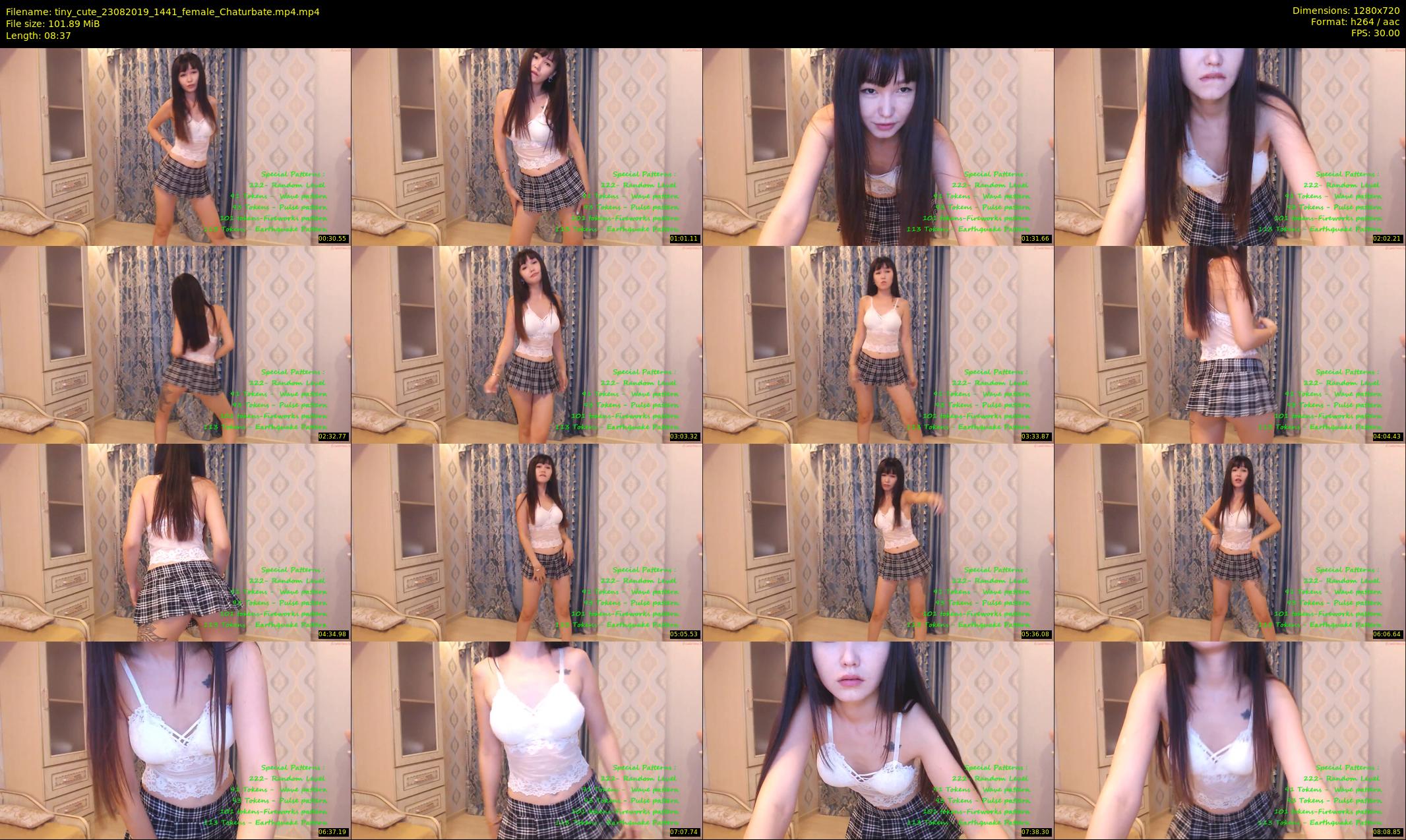 tiny_cute — 9 minute Chaturbate female cam show recording, 720p, Aug 23, 2019