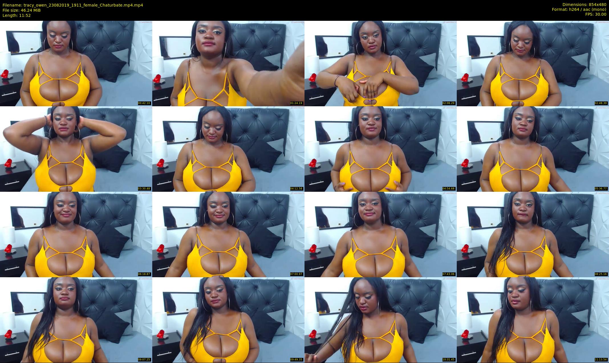 tracy_owen — 12 minute Chaturbate female cam show recording, 480p, Aug 23, 2019