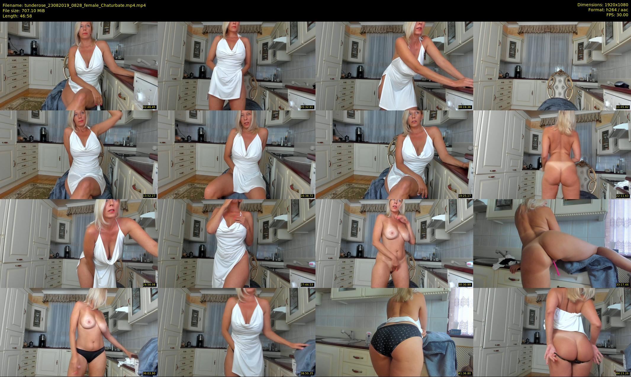 tunderose — 47 minute Chaturbate female cam show recording, 1080p, Aug 23, 2019
