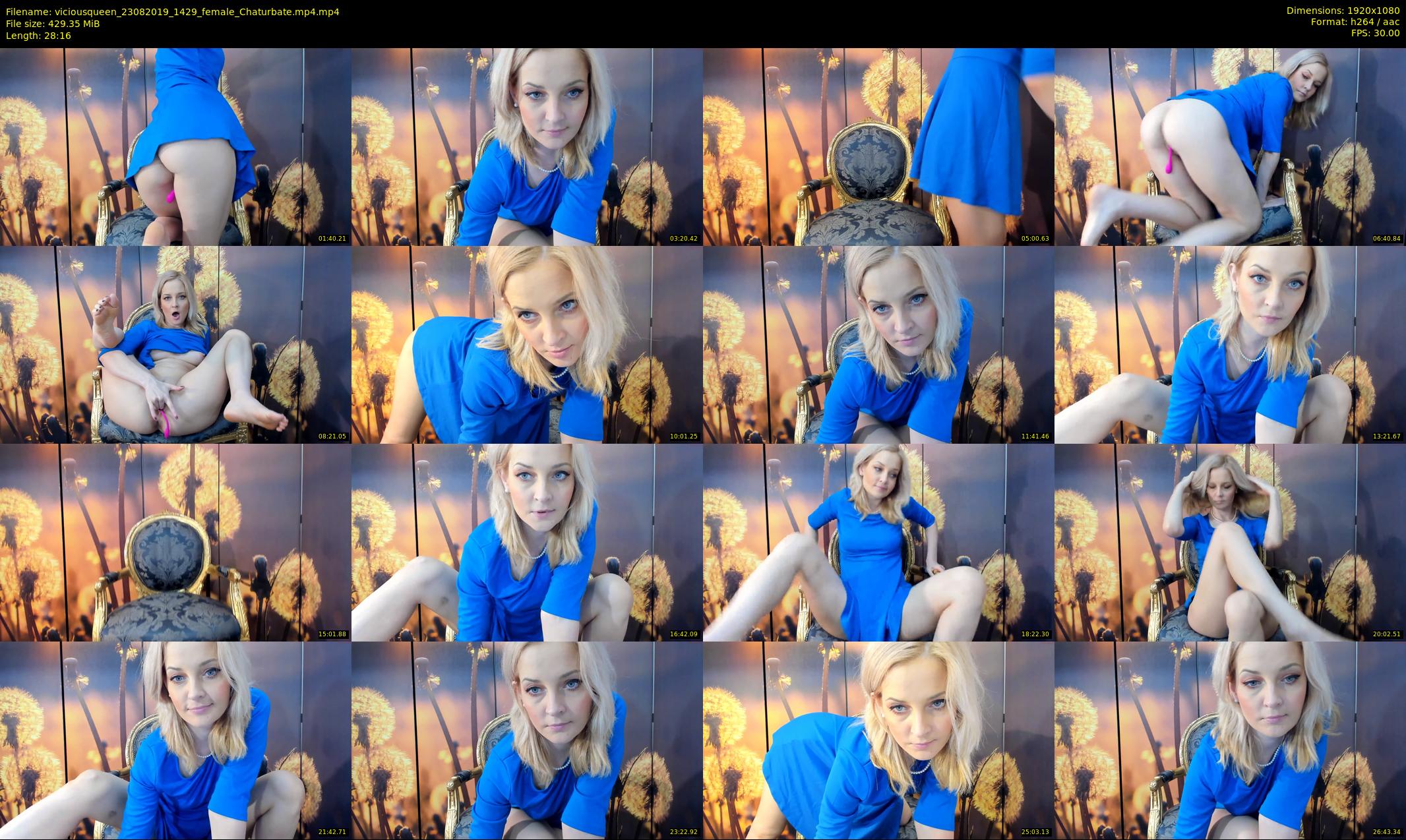 viciousqueen — 29 minute Chaturbate female cam show recording, 1080p, Aug 23, 2019