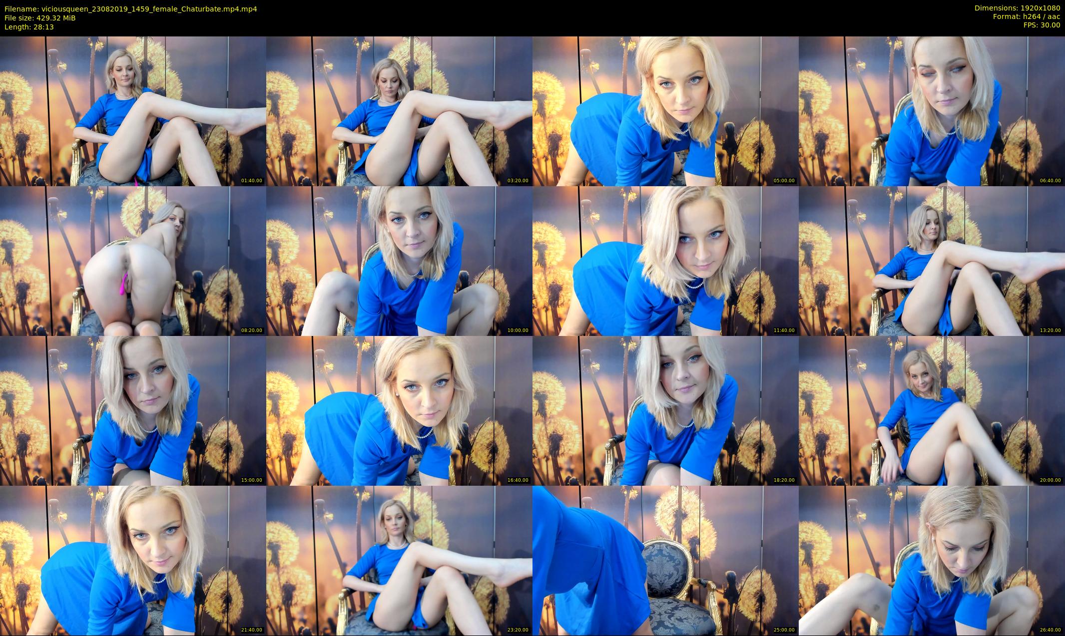 viciousqueen — 29 minute Chaturbate female cam show recording, 1080p, Aug 23, 2019