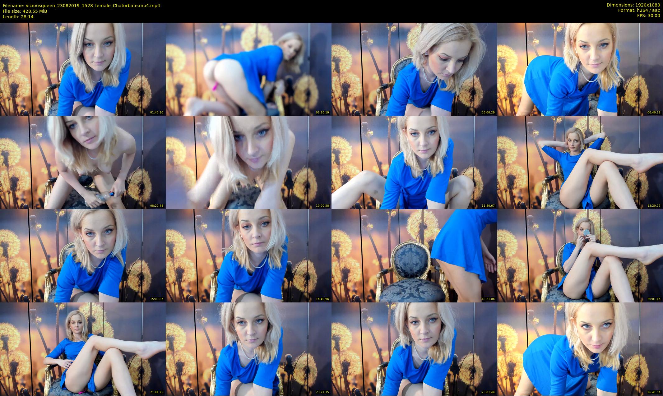 viciousqueen — 29 minute Chaturbate female cam show recording, 1080p, Aug 23, 2019