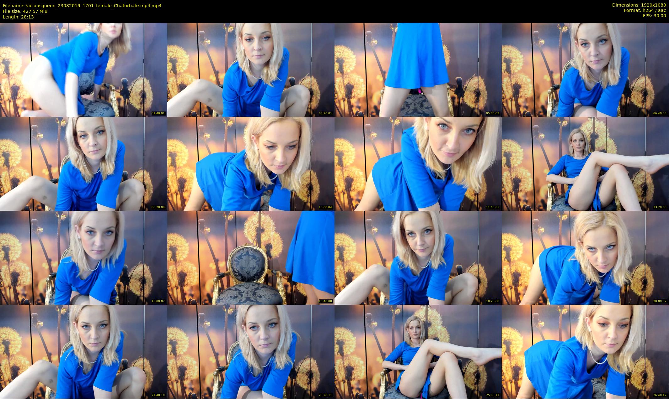 viciousqueen — 29 minute Chaturbate female cam show recording, 1080p, Aug 23, 2019