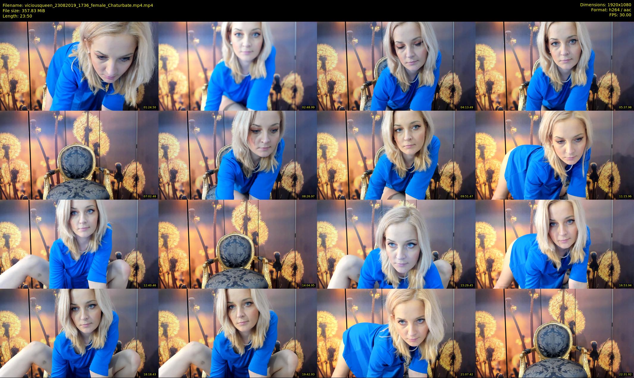 viciousqueen — 24 minute Chaturbate female cam show recording, 1080p, Aug 23, 2019