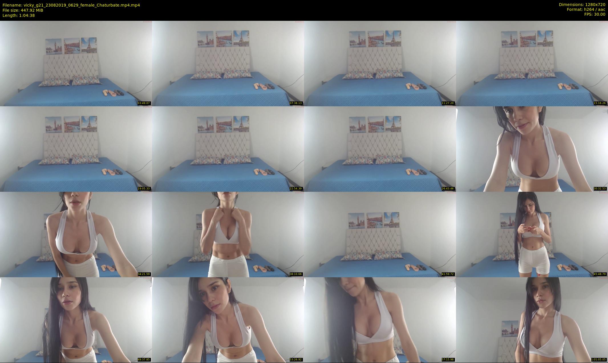 vicky_g21 — 65 minute Chaturbate female cam show recording, 720p, Aug 23, 2019