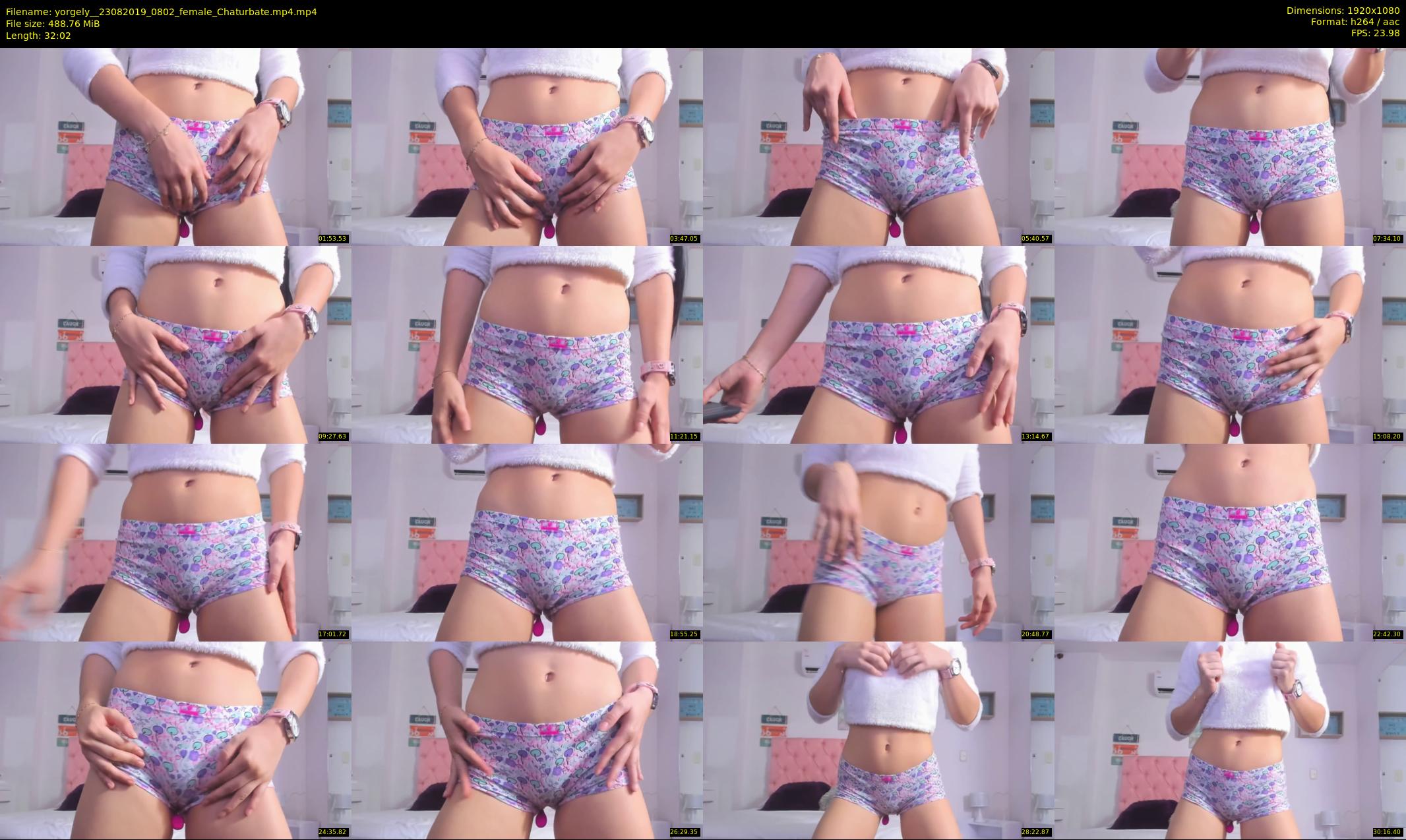 yorgely_ — 33 minute Chaturbate female cam show recording, 1080p, Aug 23, 2019