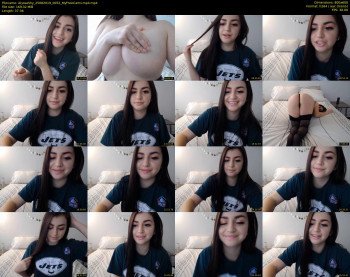 AlyssaShy — 38 minute MyFreeCams cam show recording, 480p, Aug 25, 2019