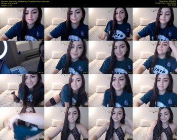 AlyssaShy — 28 minute MyFreeCams cam show recording, 480p, Aug 25, 2019