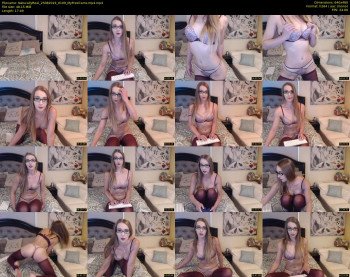 NaturallyReal — 18 minute MyFreeCams cam show recording, 480p, Aug 25, 2019