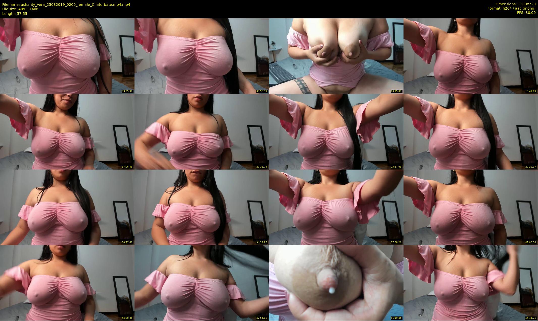 ashanty_vera — 58 minute Chaturbate couple cam show recording, 720p, Aug 25, 2019