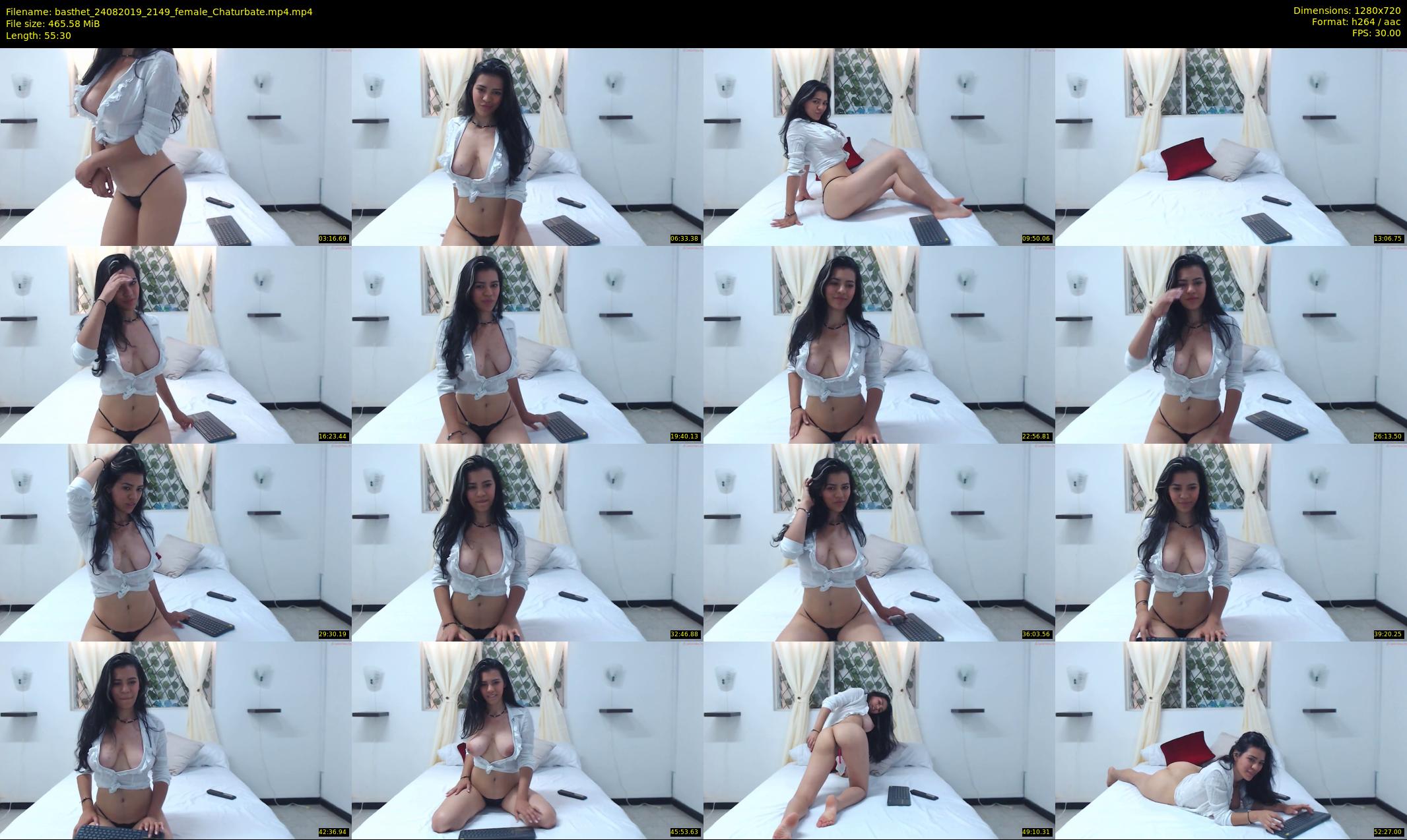 basthet — 56 minute Chaturbate female cam show recording, 720p, Aug 24, 2019