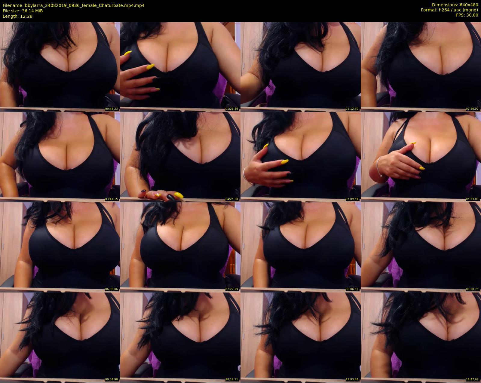 bbylarra — 13 minute Chaturbate couple cam show recording, 480p, Aug 24, 2019