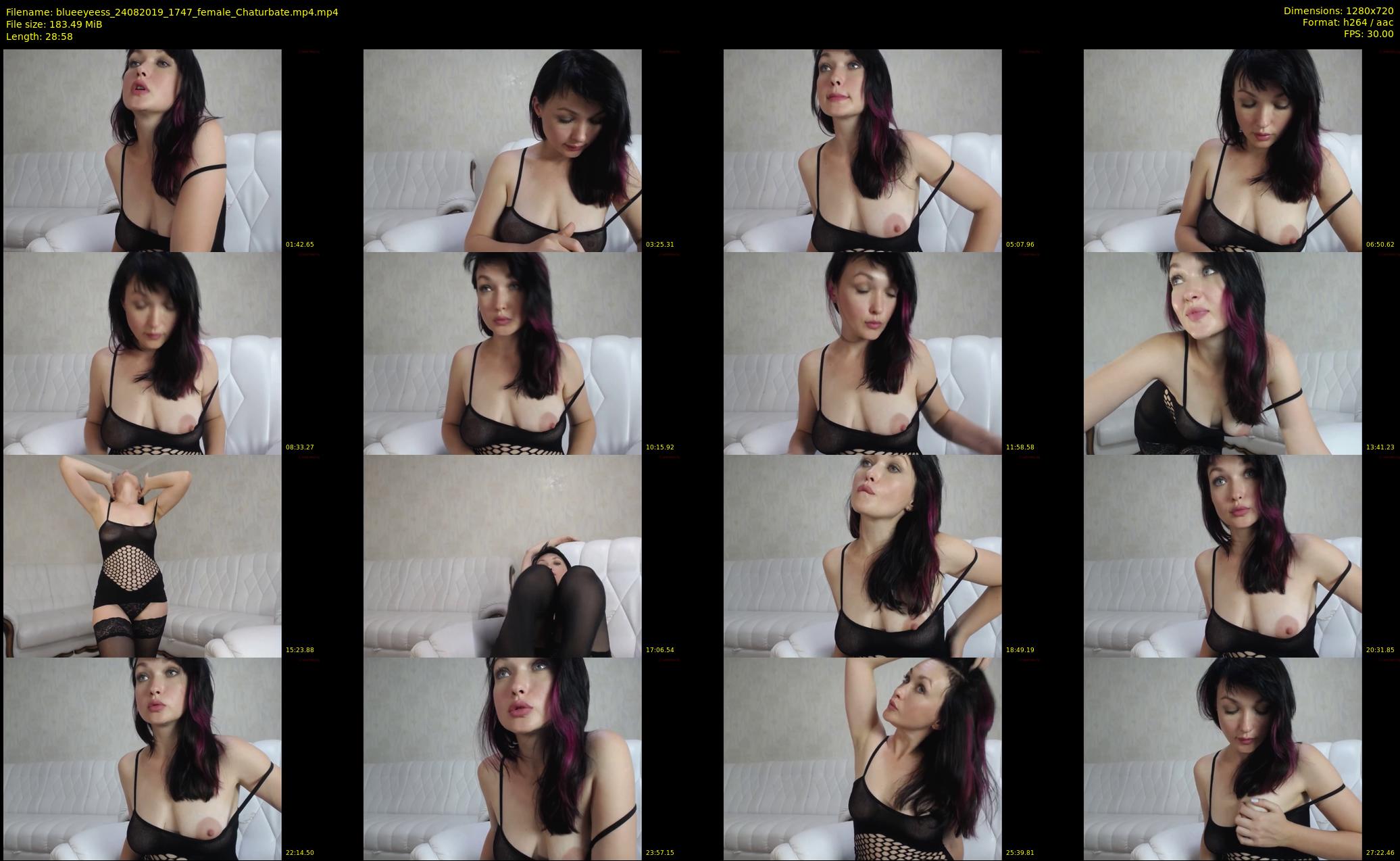 blueeyeess — 29 minute Chaturbate female cam show recording, 720p, Aug 24, 2019