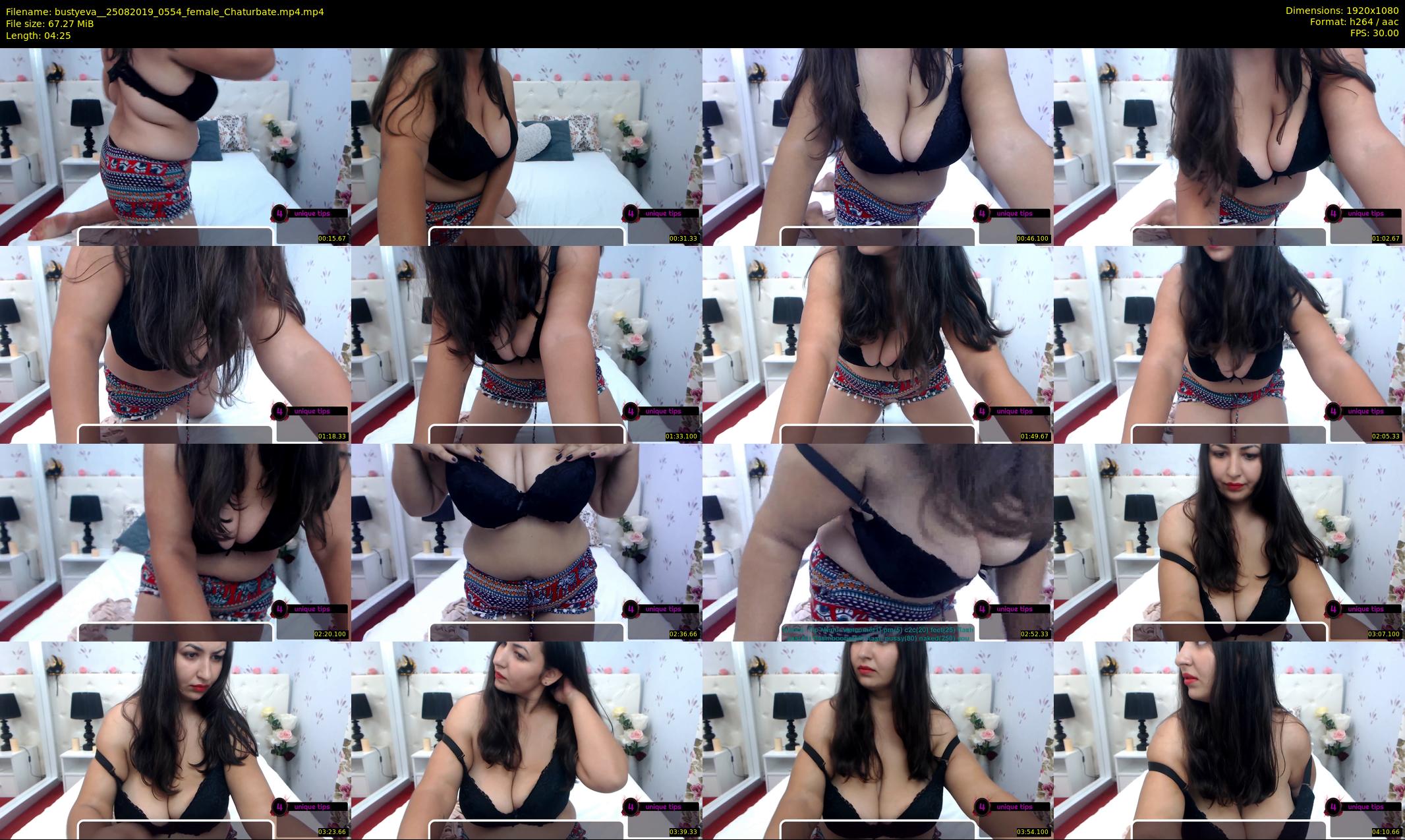 bustyeva_ — 5 minute Chaturbate female cam show recording, 1080p, Aug 25, 2019