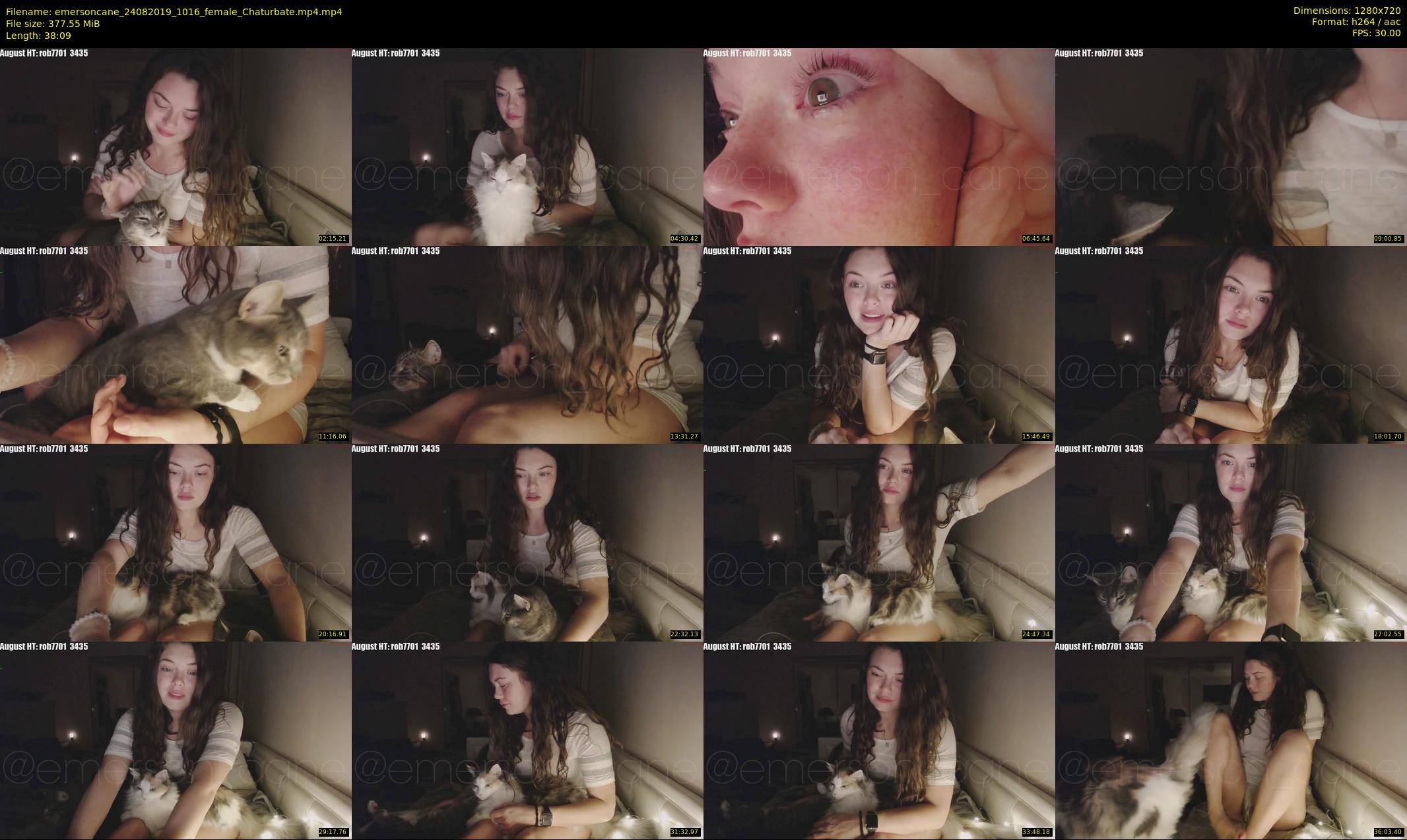 emersoncane — 39 minute Chaturbate female cam show recording, 720p, Aug 24, 2019