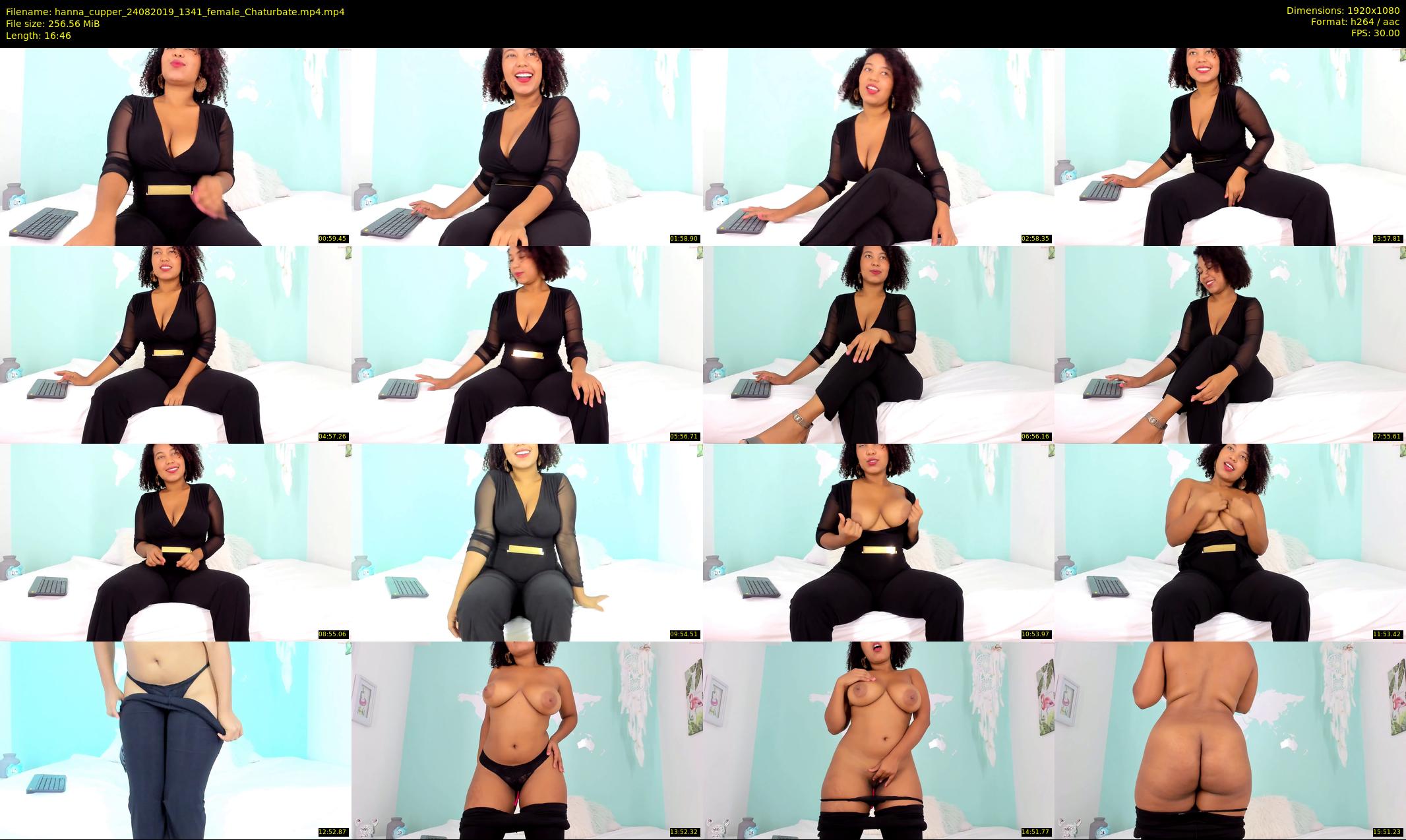 hanna_cupper — 17 minute Chaturbate female cam show recording, 1080p, Aug 24, 2019