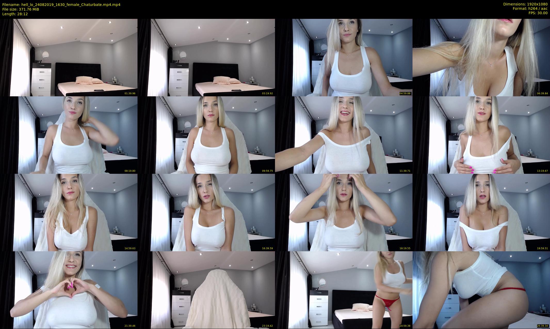 hell_lo — 29 minute Chaturbate female cam show recording, 1080p, Aug 24, 2019