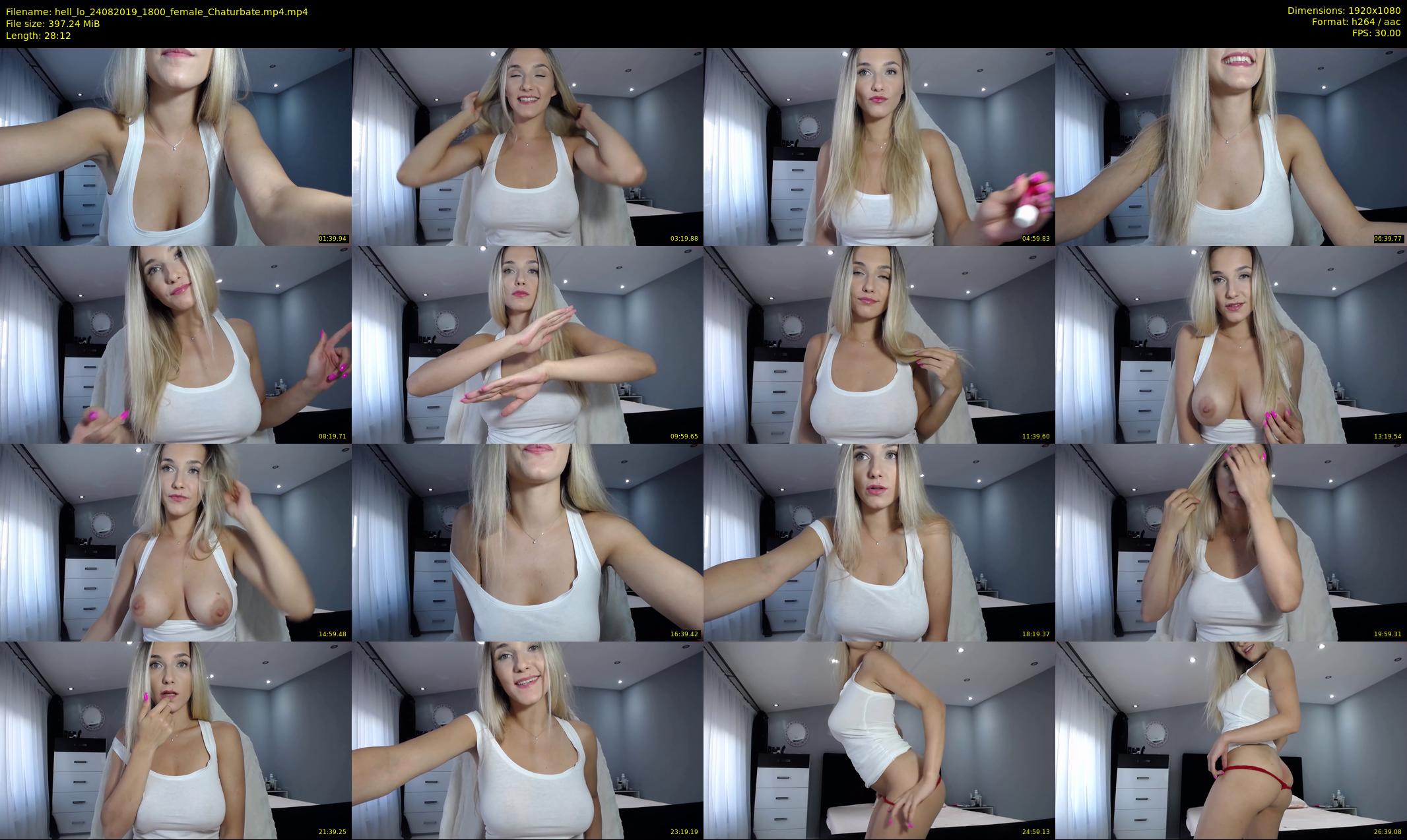 hell_lo — 29 minute Chaturbate female cam show recording, 1080p, Aug 24, 2019