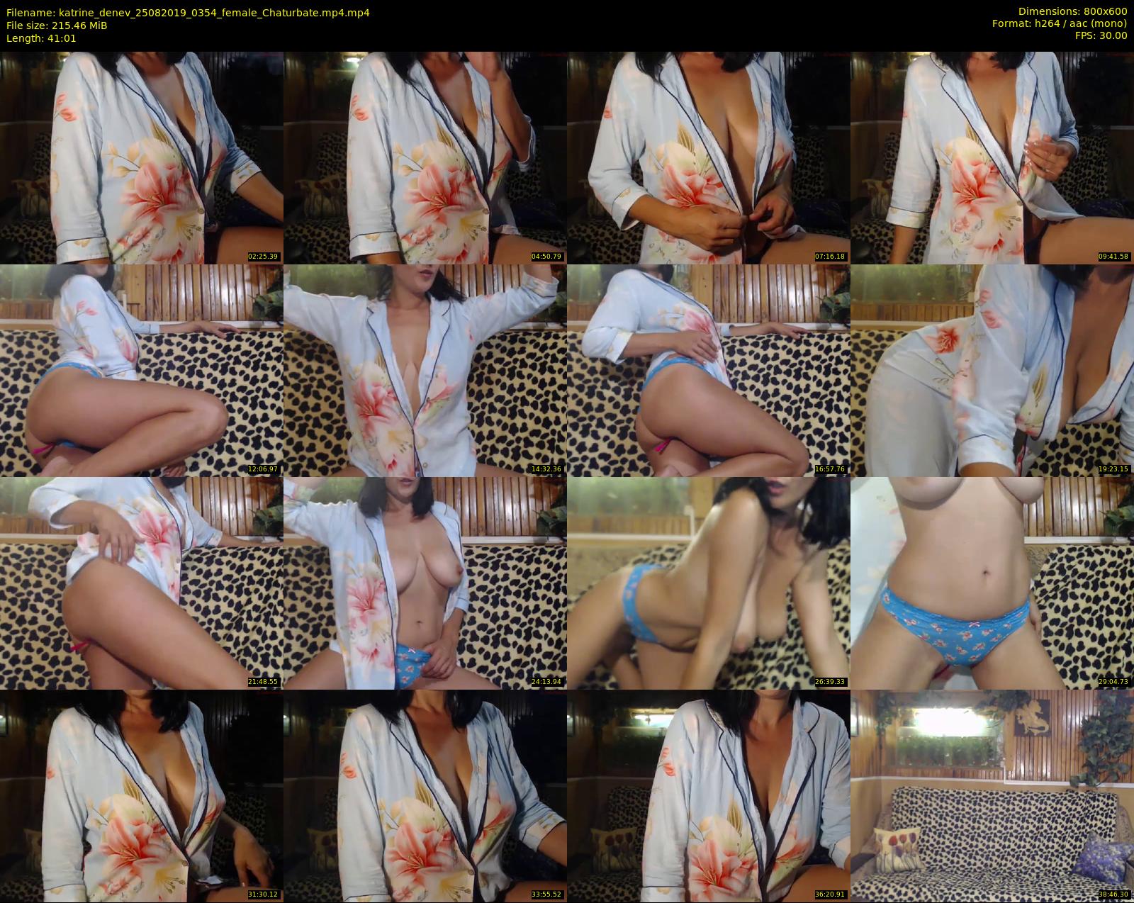 katrine_denev — 42 minute Chaturbate female cam show recording, 480p, Aug 25, 2019