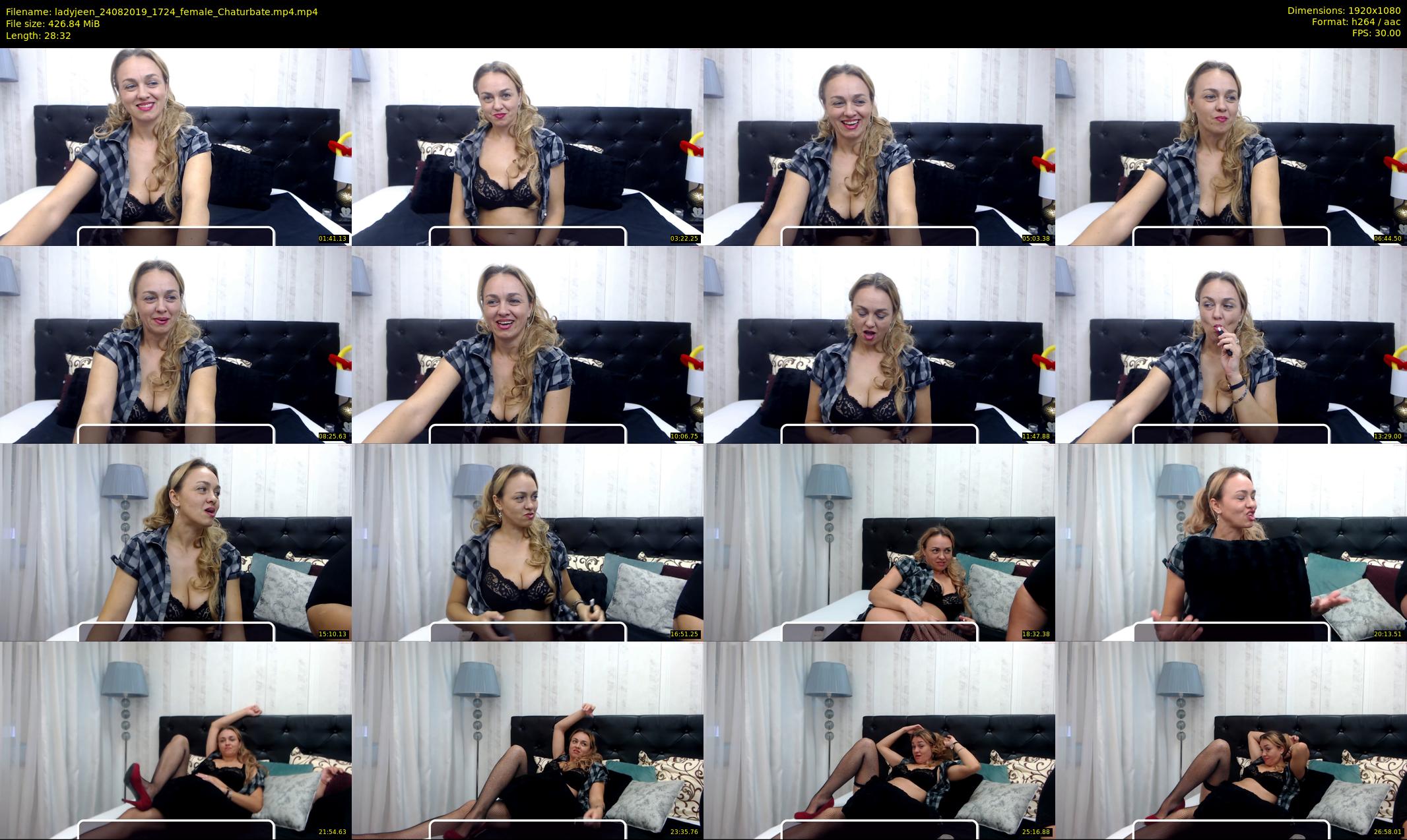ladyjeen — 29 minute Chaturbate female cam show recording, 1080p, Aug 24, 2019