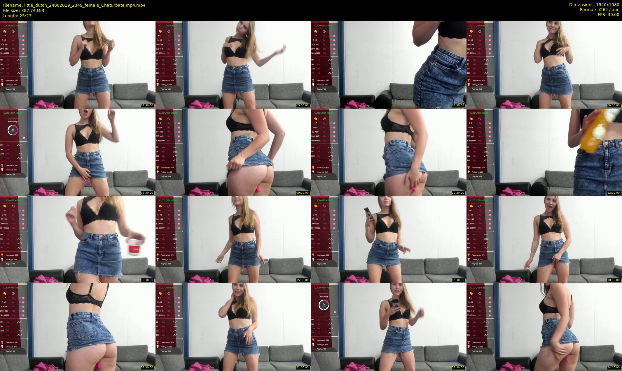 little_dutch — 26 minute Chaturbate female cam show recording, 1080p, Aug 24, 2019