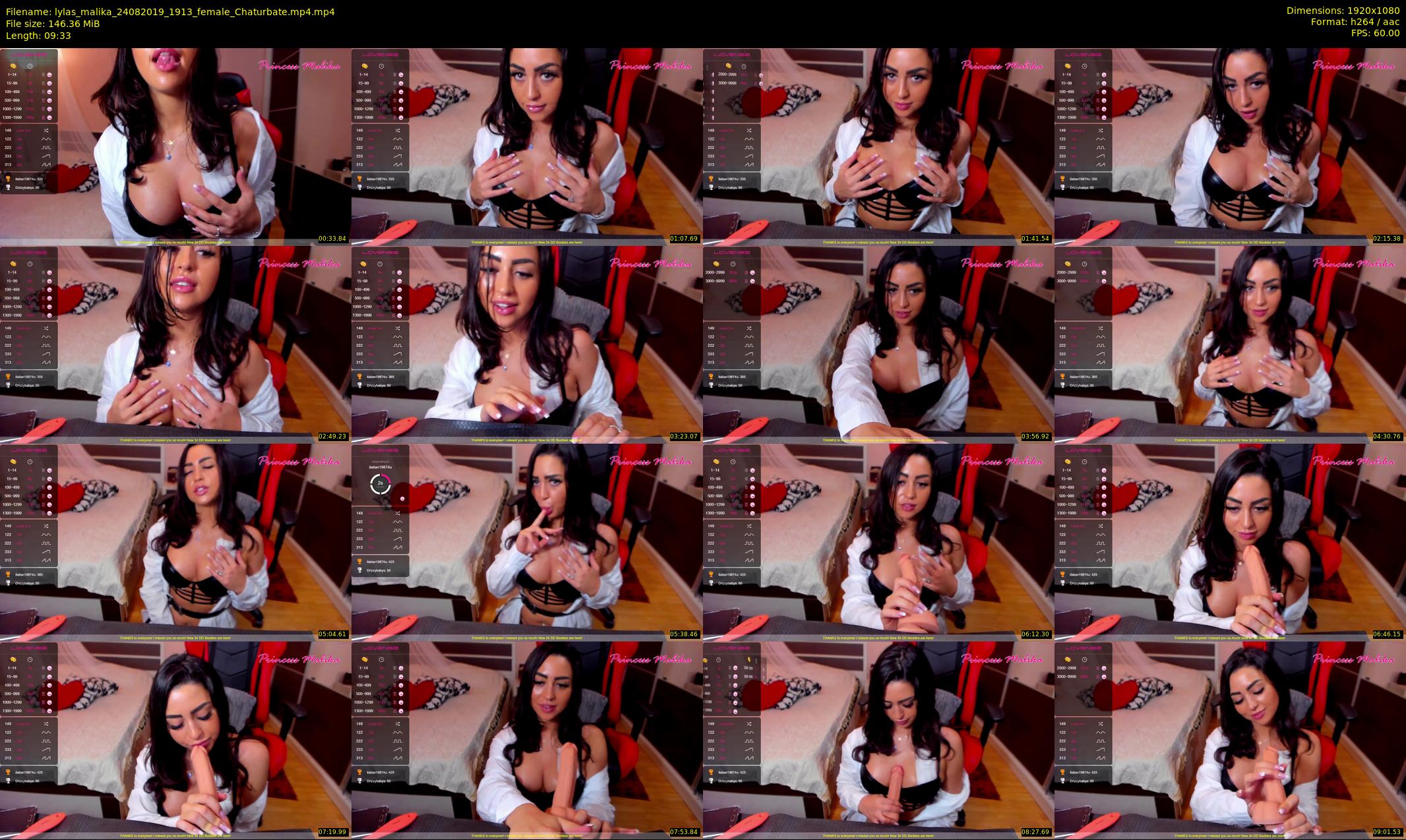 lylas_malika — 10 minute Chaturbate female cam show recording, 1080p, Aug 24, 2019