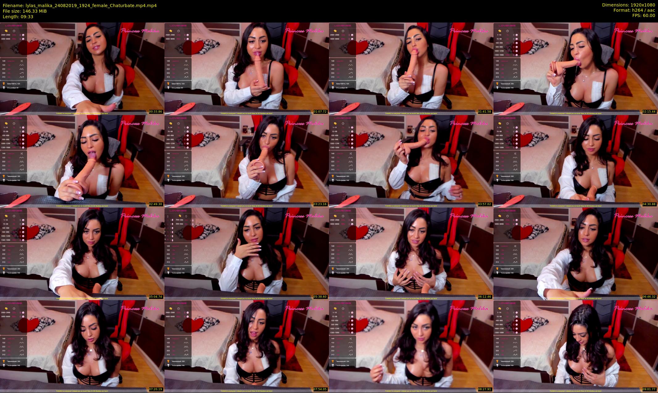lylas_malika — 10 minute Chaturbate female cam show recording, 1080p, Aug 24, 2019
