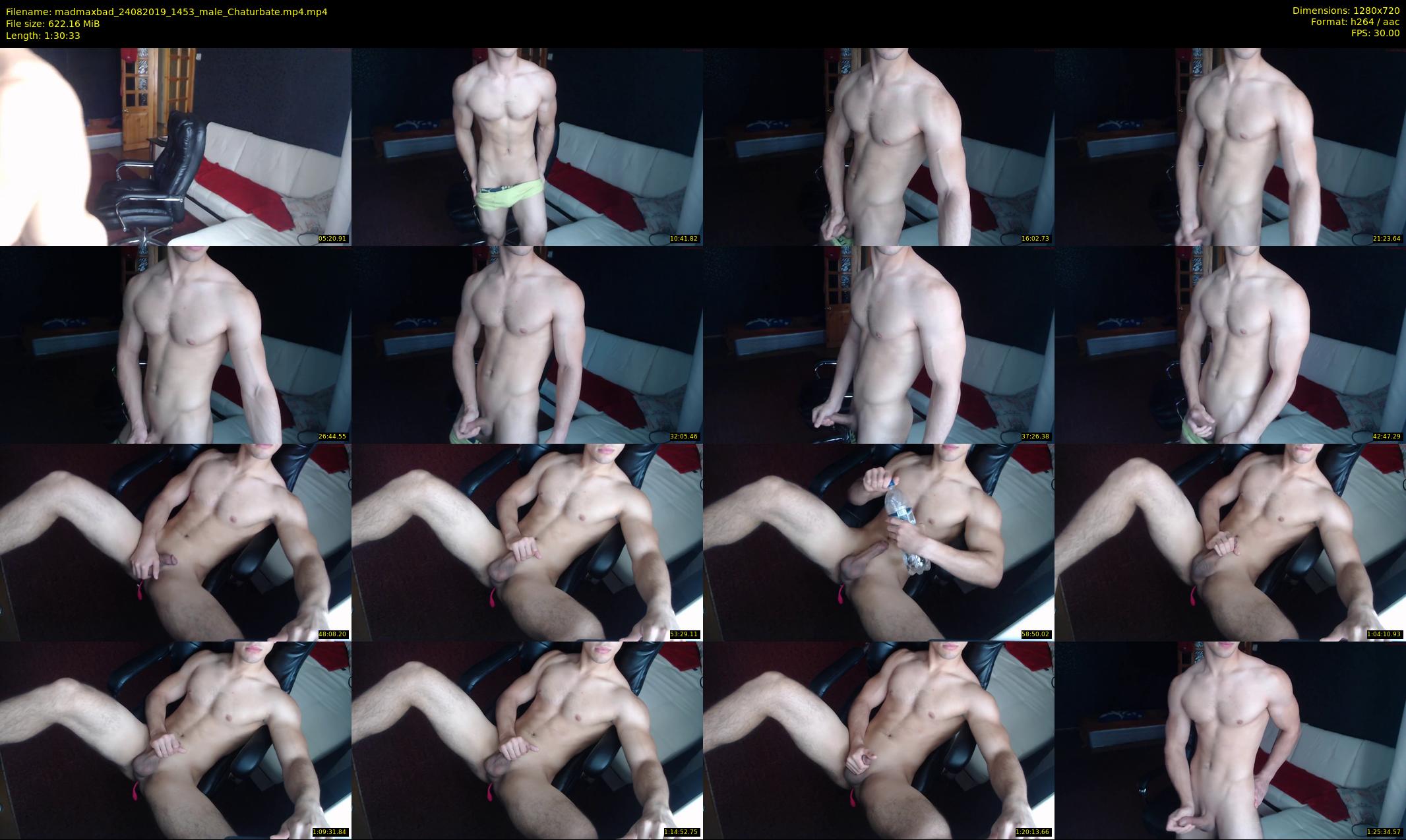 madmaxbad — 91 minute Chaturbate male cam show recording, 720p, Aug 24, 2019