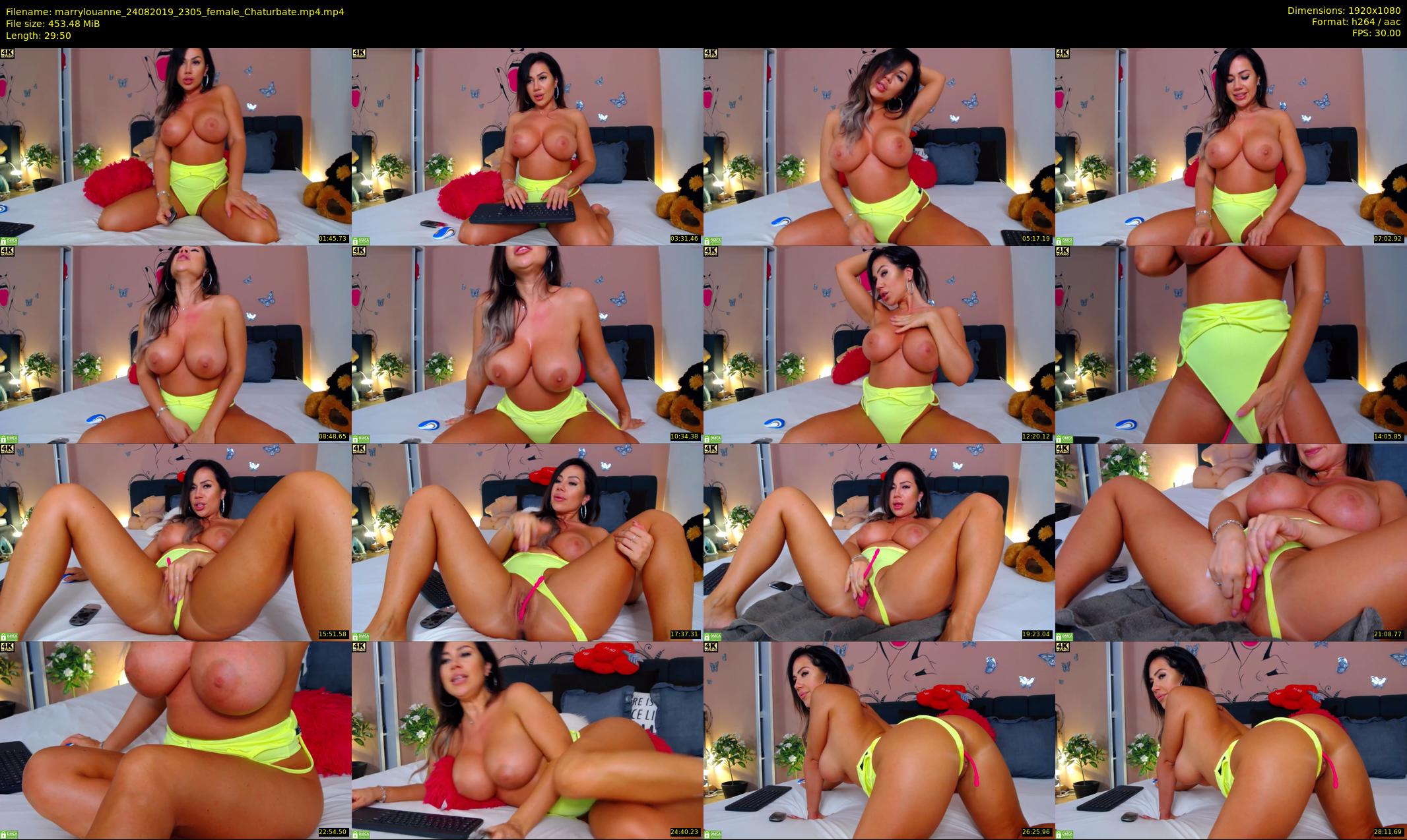 marrylouanne — 30 minute Chaturbate female cam show recording, 1080p, Aug 24, 2019