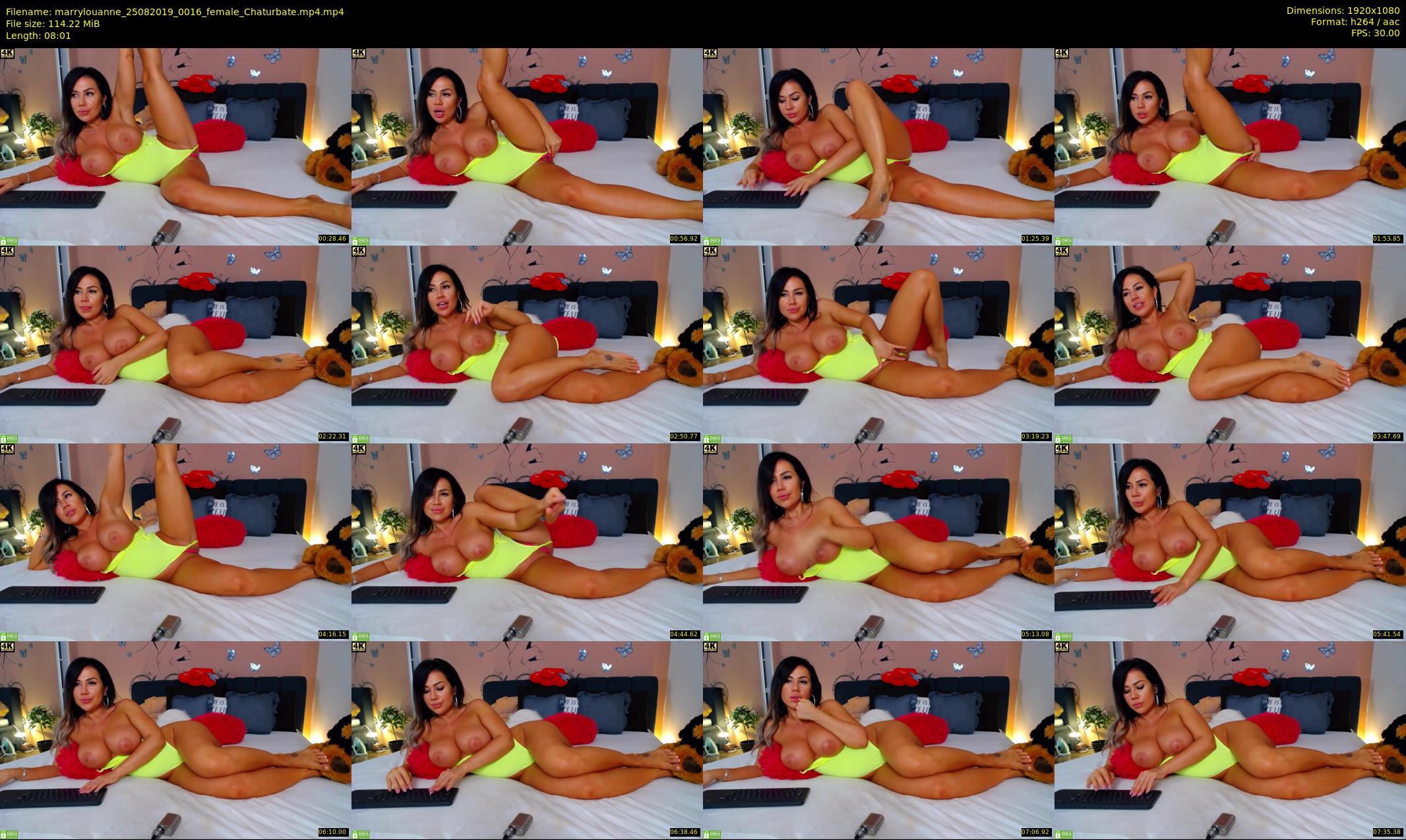 marrylouanne — 9 minute Chaturbate female cam show recording, 1080p, Aug 25, 2019