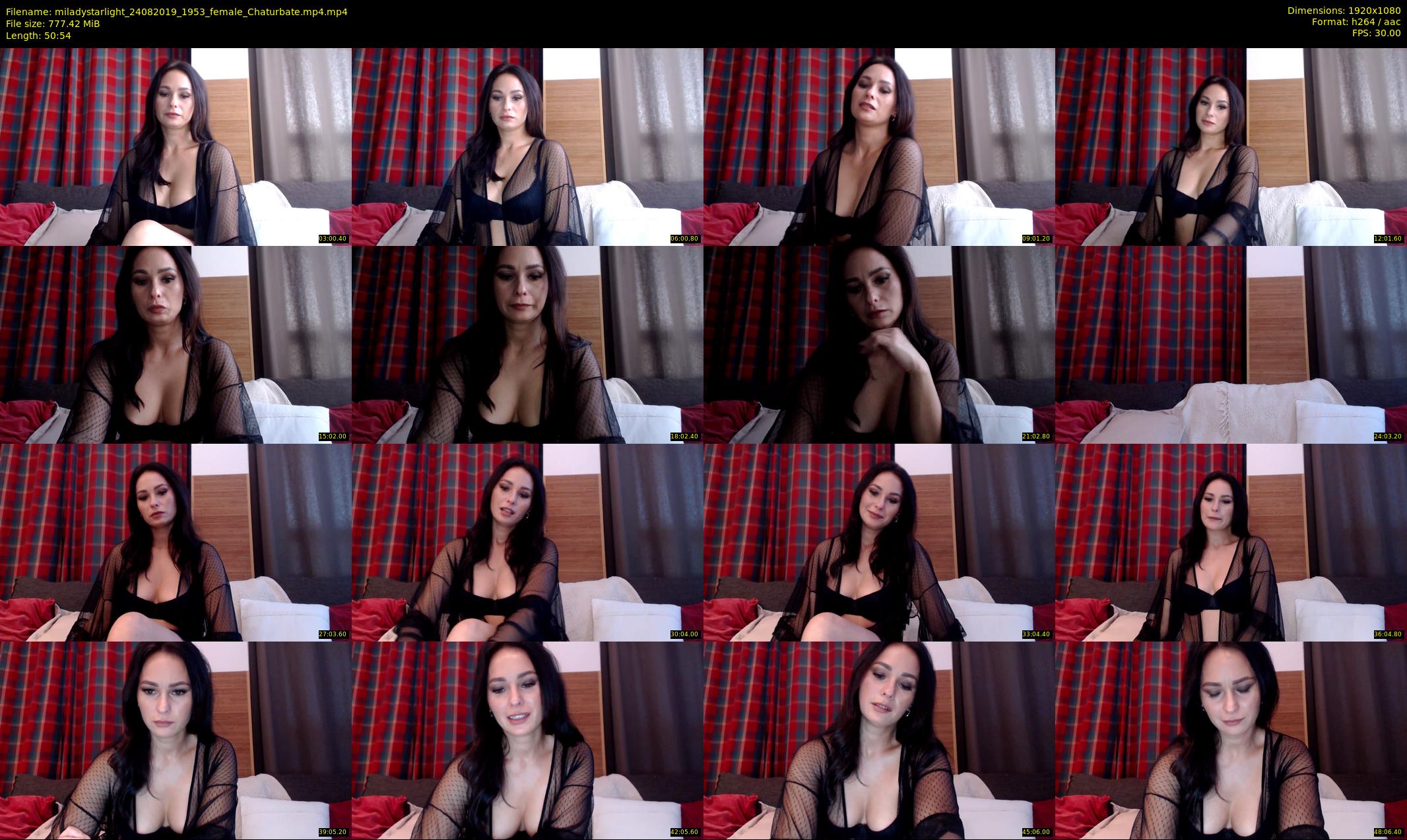 miladystarlight — 51 minute Chaturbate female cam show recording, 1080p, Aug 24, 2019