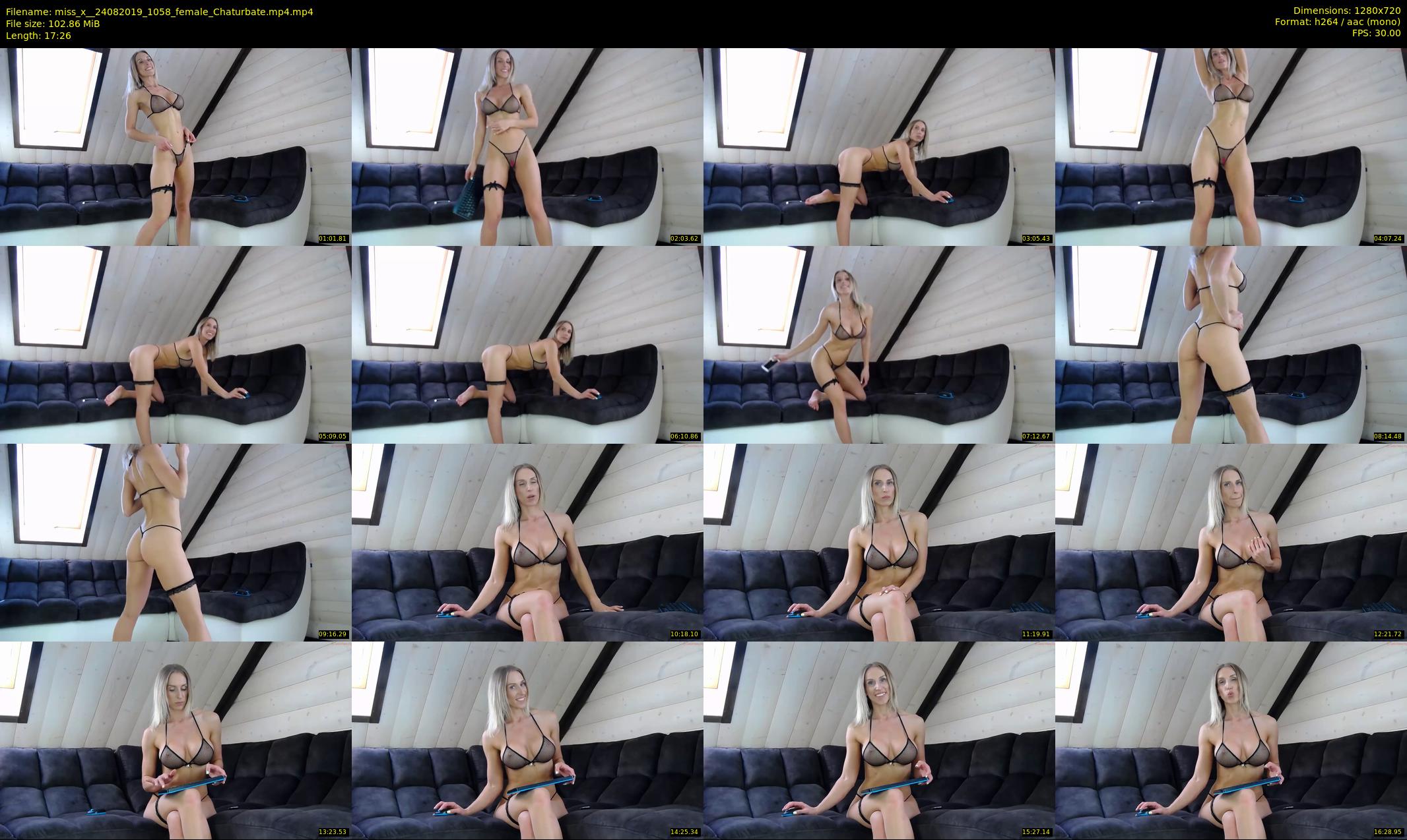 miss_x_ — 18 minute Chaturbate female cam show recording, 720p, Aug 24, 2019