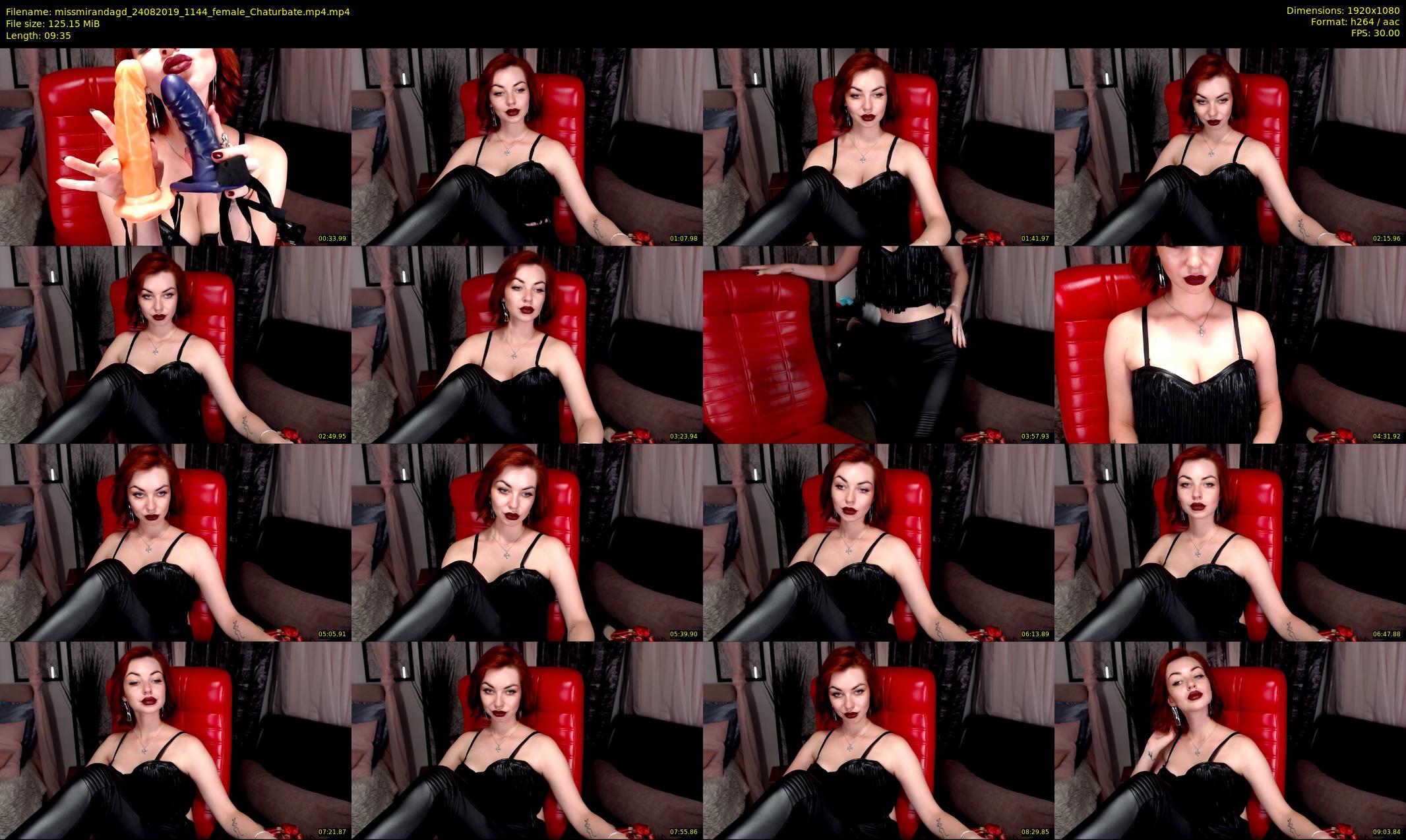 missmirandagd — 10 minute Chaturbate female cam show recording, 1080p, Aug 24, 2019
