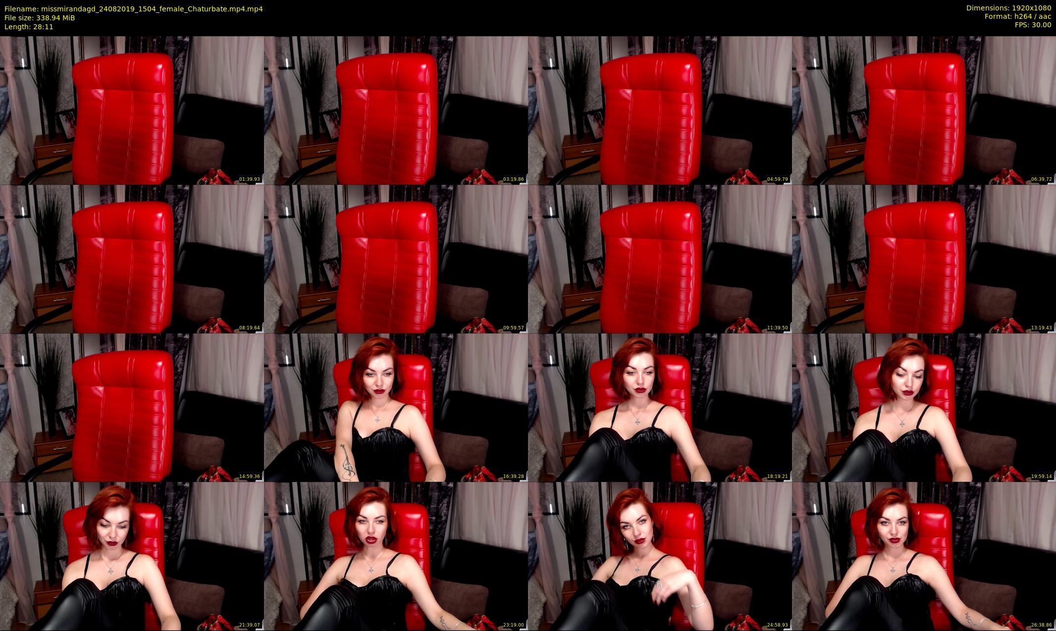 missmirandagd — 29 minute Chaturbate female cam show recording, 1080p, Aug 24, 2019