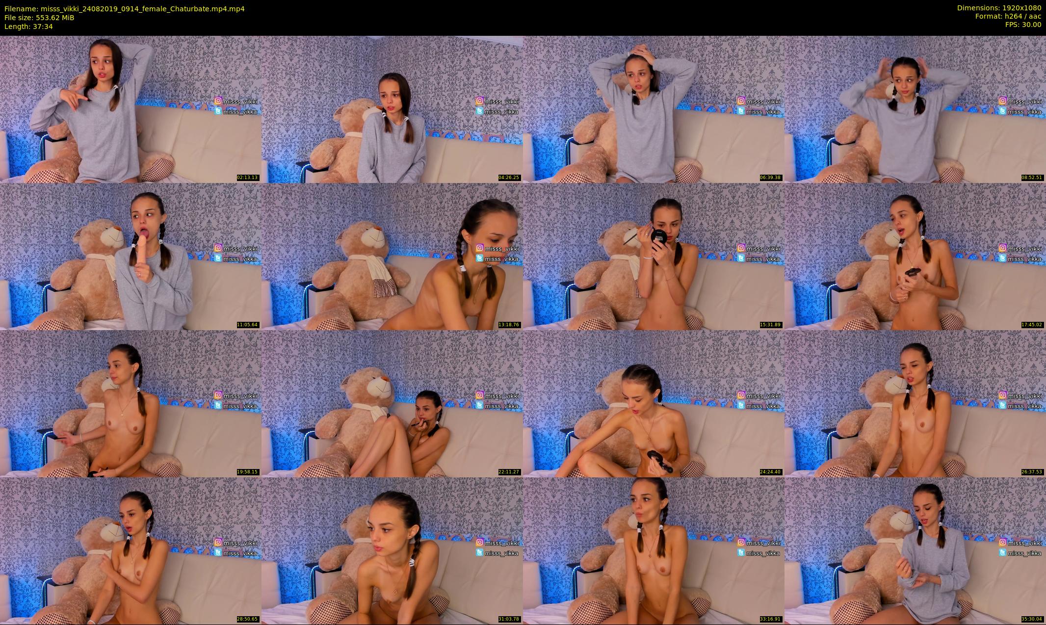 misss_vikki — 38 minute Chaturbate female cam show recording, 1080p, Aug 24, 2019