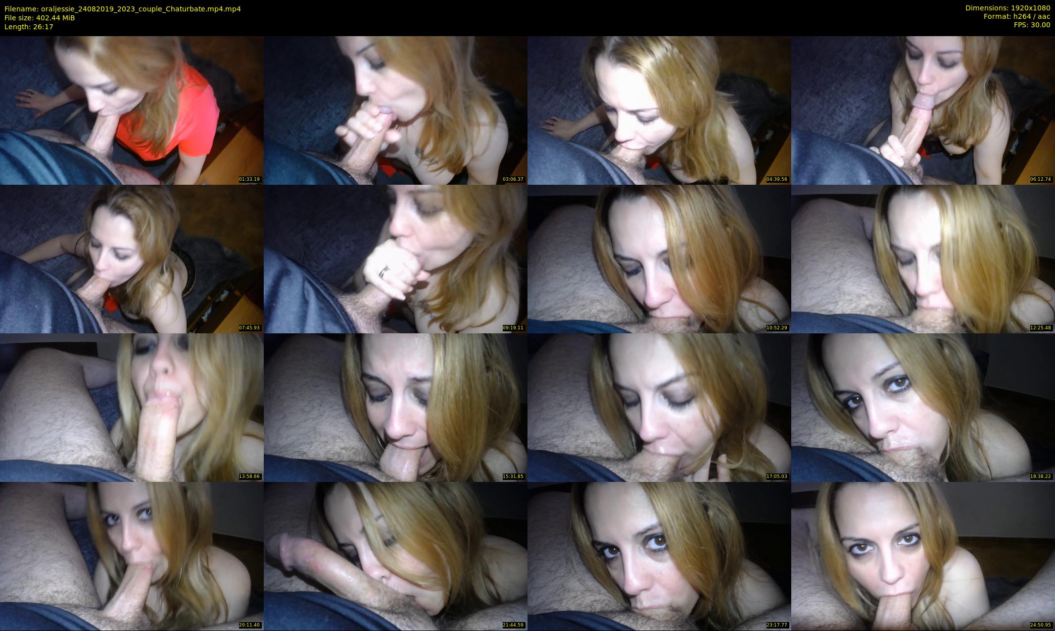 oraljessie — 27 minute Chaturbate couple cam show recording, 1080p, Aug 24, 2019