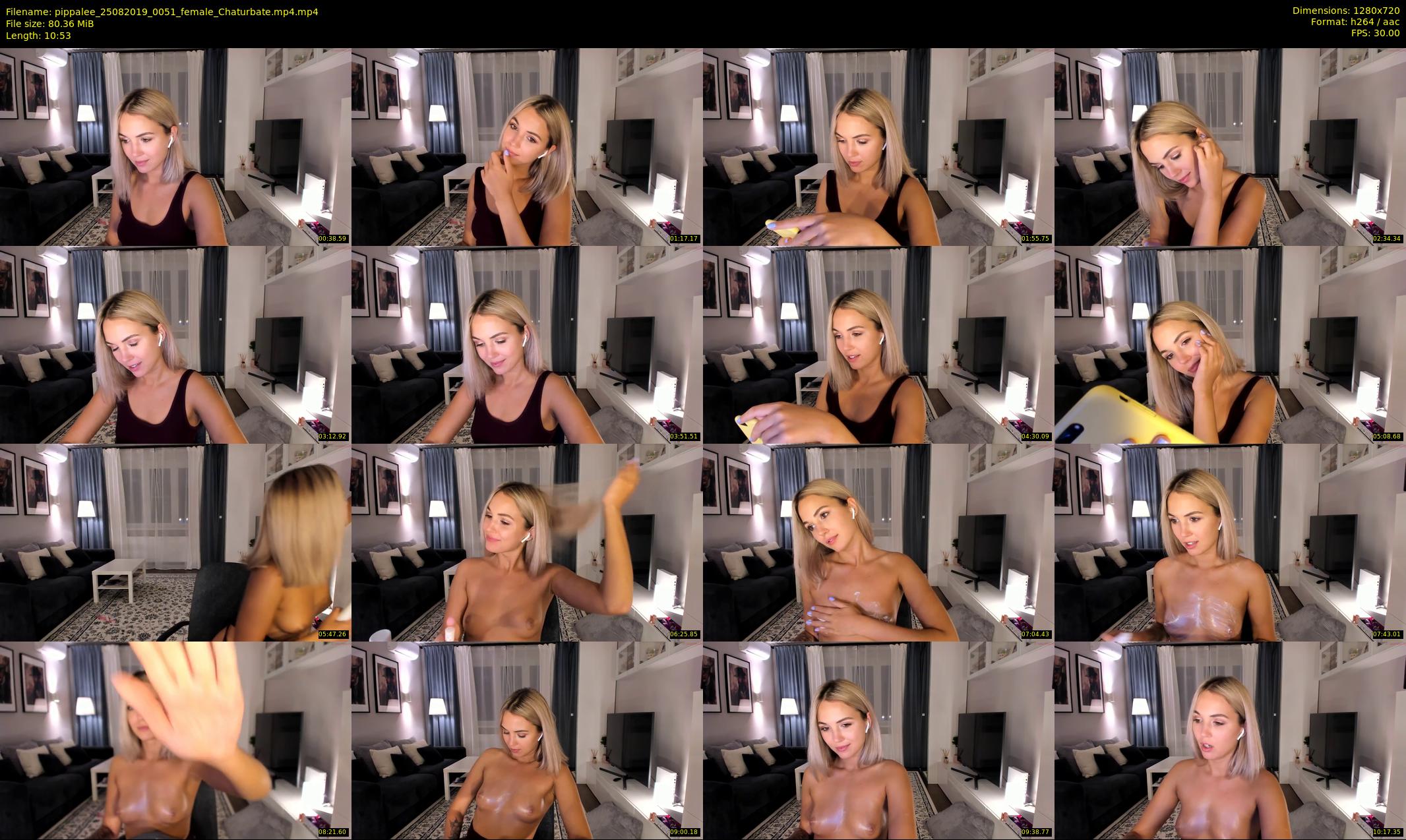 pippalee — 11 minute Chaturbate female cam show recording, 720p, Aug 25, 2019