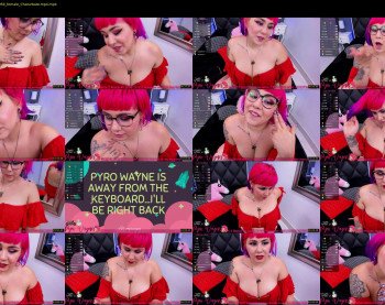 pyrowayne — 57 minute Chaturbate female cam show recording, 720p, Aug 24, 2019