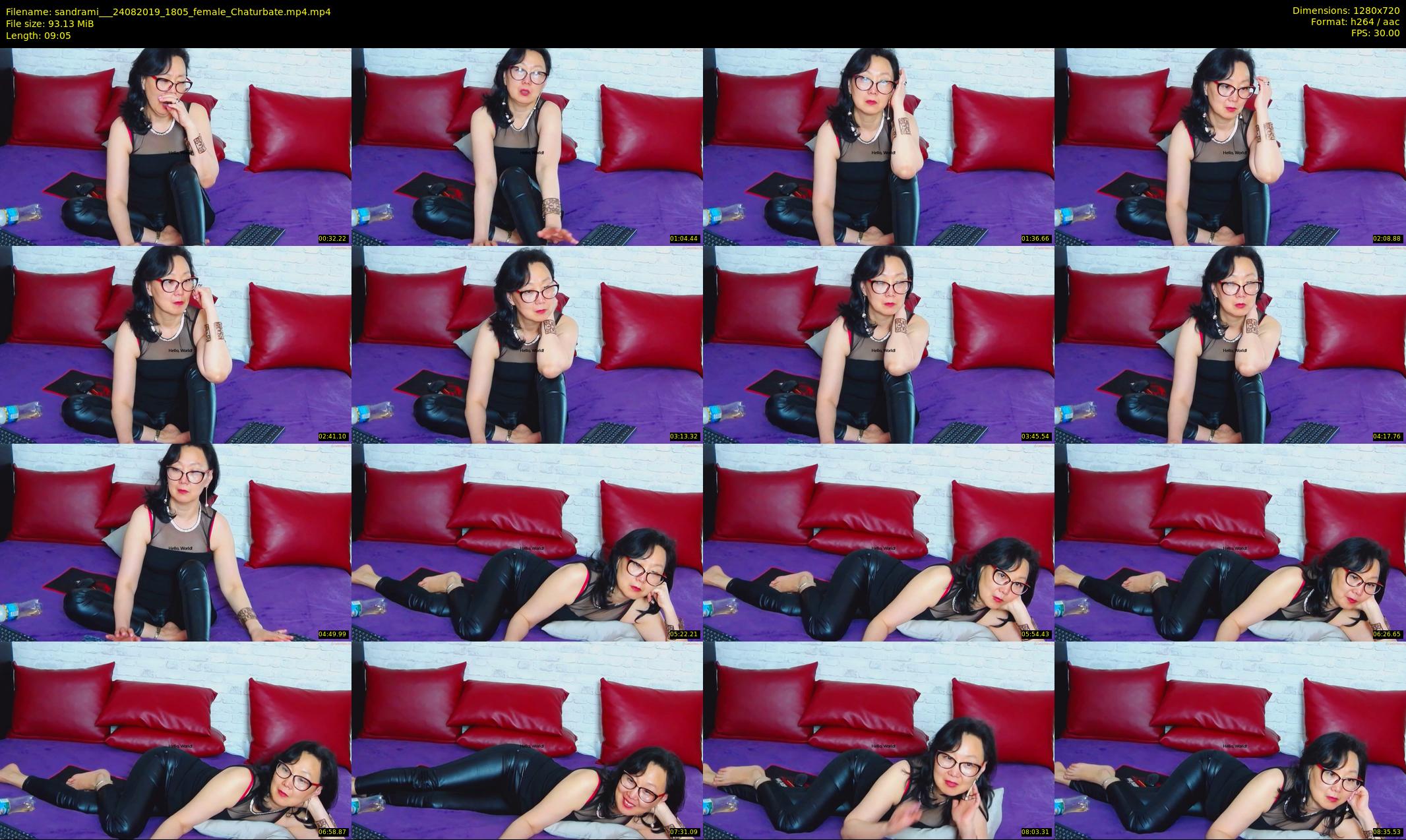 sandrami__ — 10 minute Chaturbate female cam show recording, 720p, Aug 24, 2019