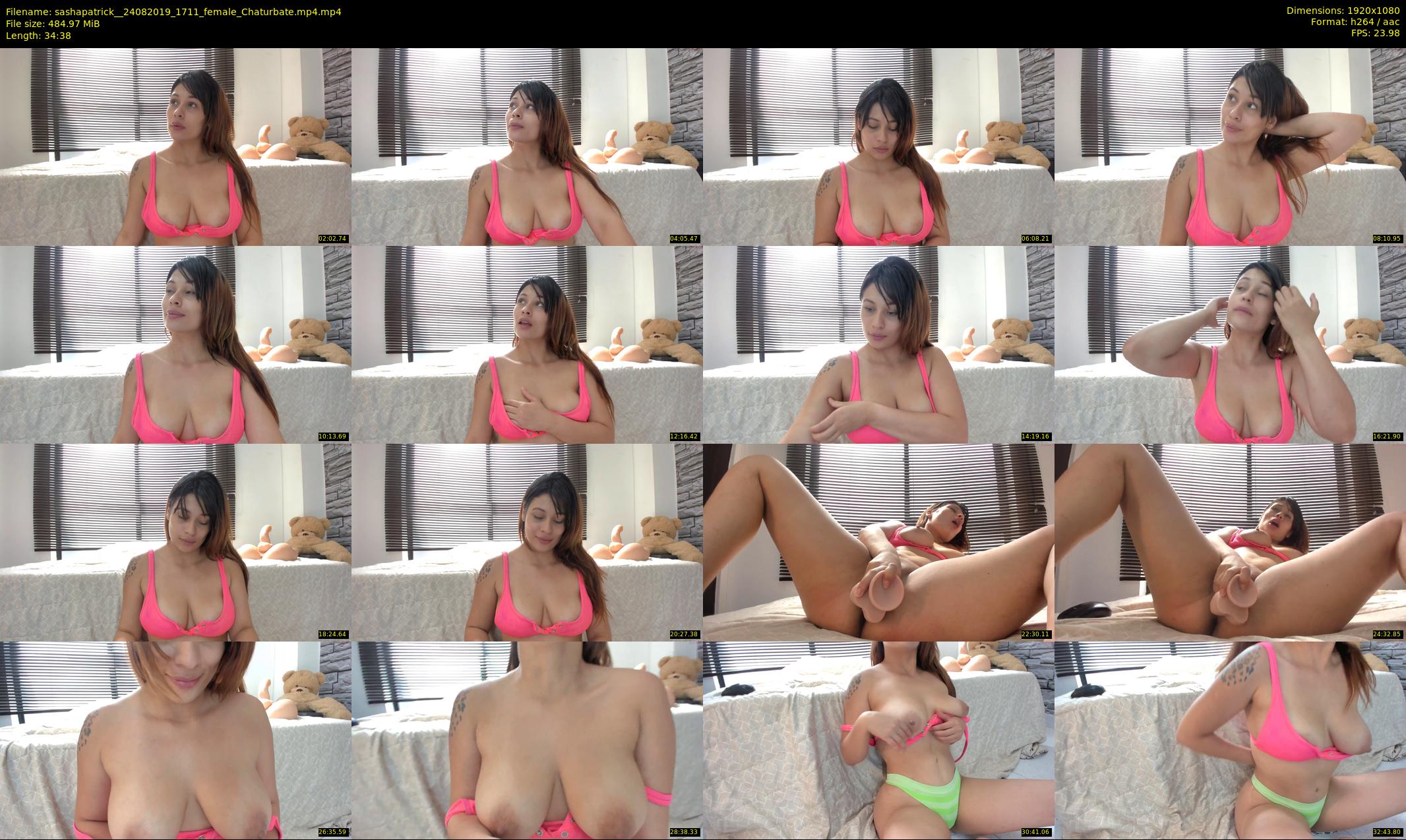sashapatrick_ — 35 minute Chaturbate female cam show recording, 1080p, Aug 24, 2019