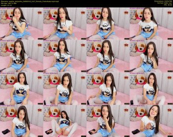 sophia_alejandra — 22 minute Chaturbate female cam show recording, 720p, Aug 24, 2019