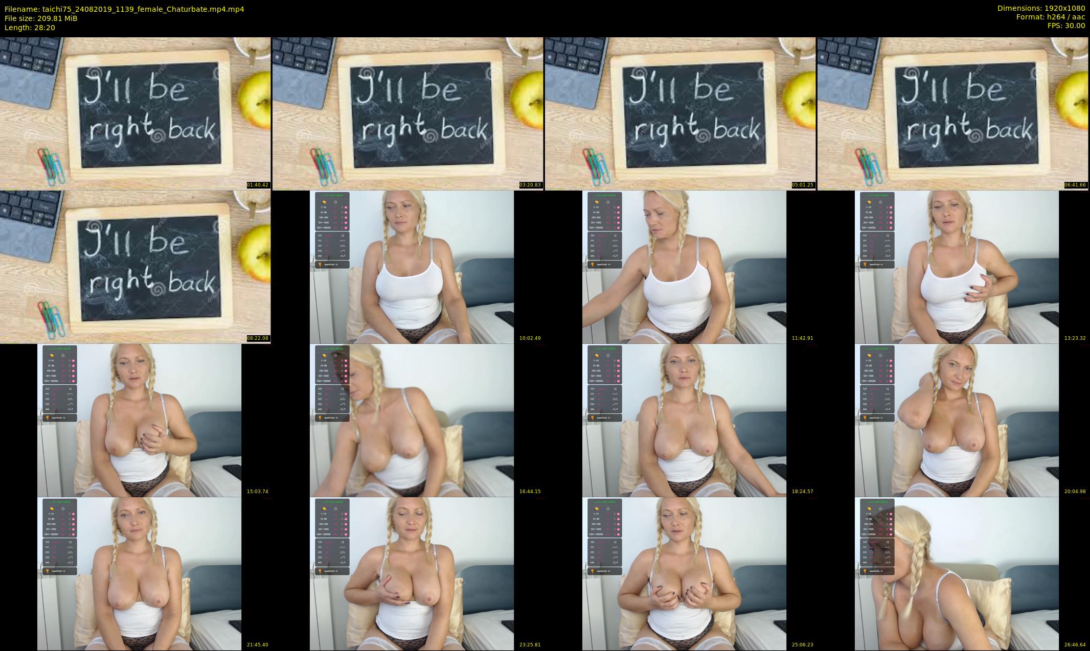 taichi75 — 29 minute Chaturbate female cam show recording, 1080p, Aug 24, 2019